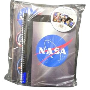 Nasa Stationery  Bundle 3-Ring Binder Folder Notebook Composition